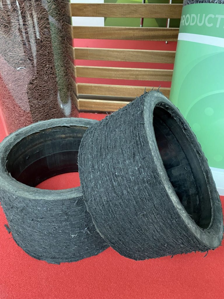 E-Cova waste tyres cores
